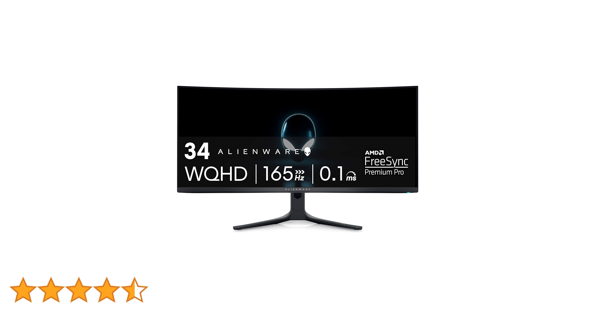 新品同様 DELL ALIENWARE AW3423DWF 有機EL 34インチ Alienware 34 Inch Curved QD-OLED Gaming Monitor (AW3423DWF